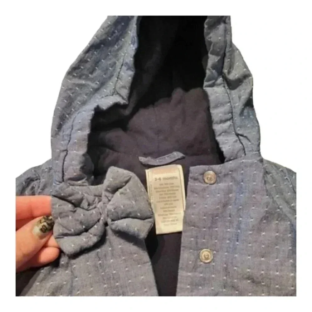 3/6m Grey Jacket and Pants set